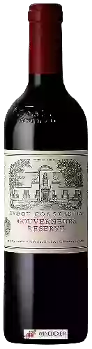 Winery Groot Constantia - Gouverneurs Reserve Red
