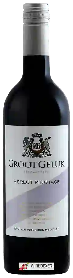 Winery Groot Geluk - Merlot - Pinotage