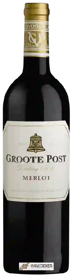 Winery Groote Post - Merlot Winery Groote Post - Merlot