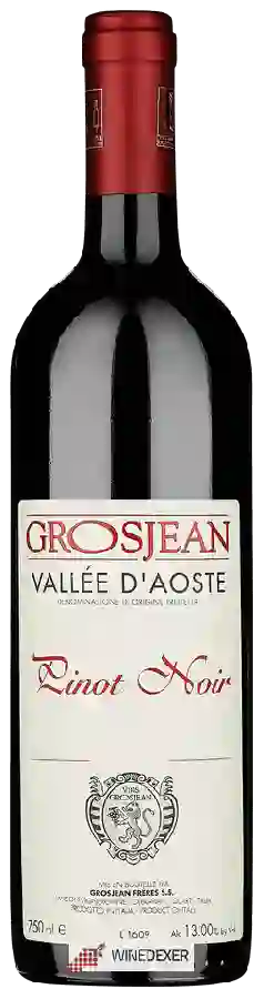 Winery Grosjean - Pinot Noir