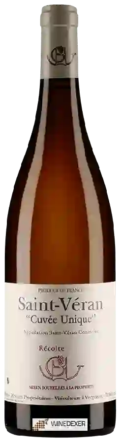 Winery Guffens-Heynen - Cuvée Unique Saint-Véran Winery Guffens-Heynen - Cuvée Unique Saint-Véran