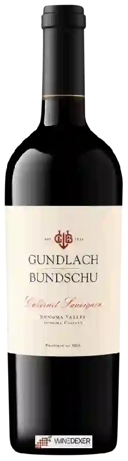 Winery Gundlach Bundschu - Cabernet Sauvignon Winery Gundlach Bundschu - Cabernet Sauvignon