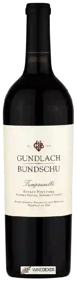Winery Gundlach Bundschu - Estate Vineyard  Tempranillo