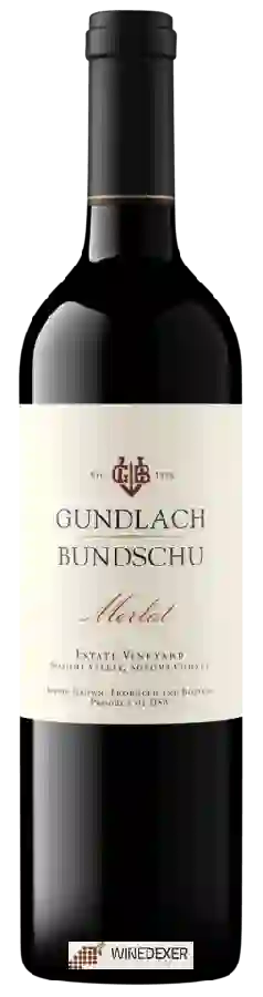 Winery Gundlach Bundschu - Merlot Winery Gundlach Bundschu - Merlot