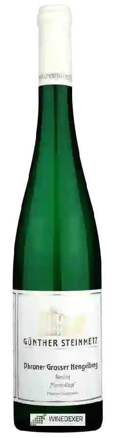 Winery Günther Steinmetz - Dhroner Grosser Hengelberg Riesling Monopollage