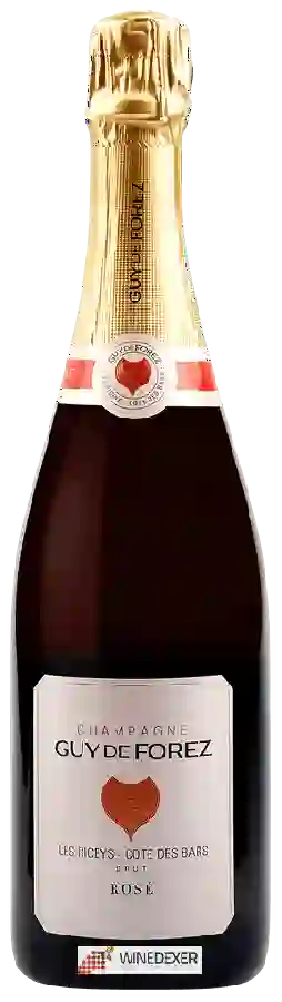 Winery Guy de Forez - Les Riceys Cote des Bars Brut Rosé Champagne