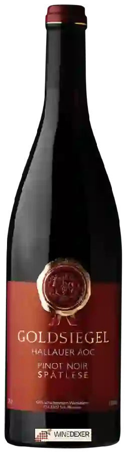 Winery GVS Schachenmann - Goldsiegel Hallauer Pinot Noir Spätlese