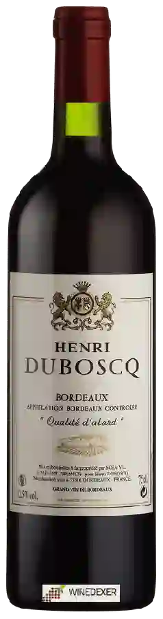 Winery H. Dubosco - Claret Duboscq Bordeaux Winery H. Dubosco - Claret Duboscq Bordeaux