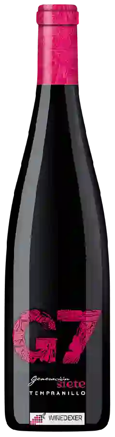 Winery Hacienda Gastón - G7 Generación Siete Tempranillo Winery Hacienda Gastón - G7 Generación Siete Tempranillo