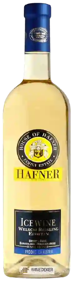 Winery House of Hafner Family Estate - Icewine Welsch Riesling