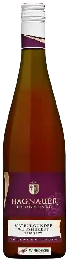 Winery Winzerverein Hagnauer - Burgstall Spätburgunder Weißherbst Kabinett Winery Winzerverein Hagnauer - Burgstall Spätburgunder Weißherbst Kabinett