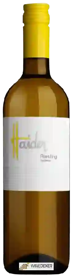 Winery Haider - Riesling Spätlese Winery Haider - Riesling Spätlese