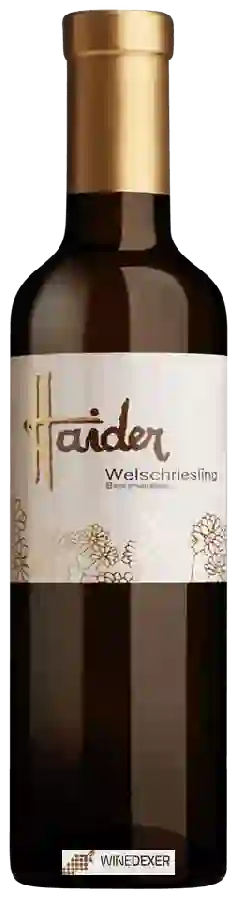 Winery Haider - Welschriesling Beerenauslese