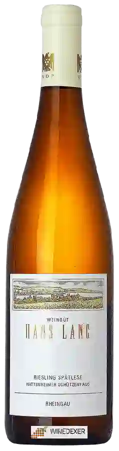 Winery Hans Lang - Hattenheimer Schützenhaus Riesling Spätlese