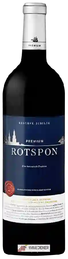 Winery Hanseatisches - Rotspon Premium Réserve Jubilée Winery Hanseatisches - Rotspon Premium Réserve Jubilée