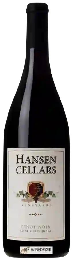 Winery H-G Vineyards (Hansen Garbarino Vineyards) - Hansen Cellars Pinot Noir