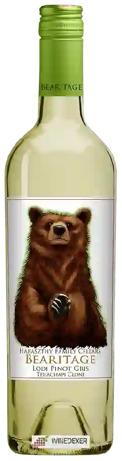 Winery Haraszthy Family Cellars - Bearitage Pinot Gris
