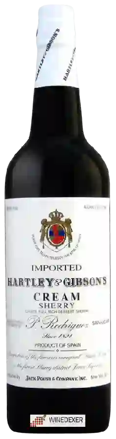 Winery Hartley & Gibson's - Cream Sherry