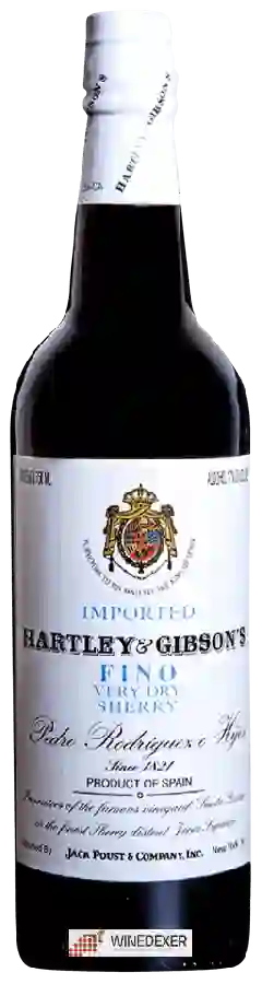 Winery Hartley & Gibson's - Very Dry Fino Sherry