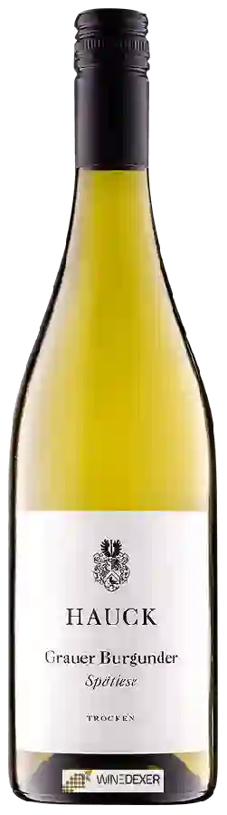 Winery Hauck - Grauer Burgunder Spätlese Trocken