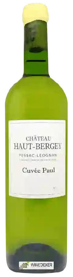 Château Haut-Bergey - Cuvée Paul Pessac-Léognan Blanc Château Haut-Bergey - Cuvée Paul Pessac-Léognan Blanc