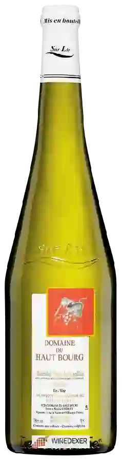 Domaine du Haut Bourg - Muscadet Côtes de Grandlieu Sur Lie