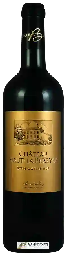 Winery Olivier Cailleux - Château Haut-La Péreyre Bordeaux Supérieur