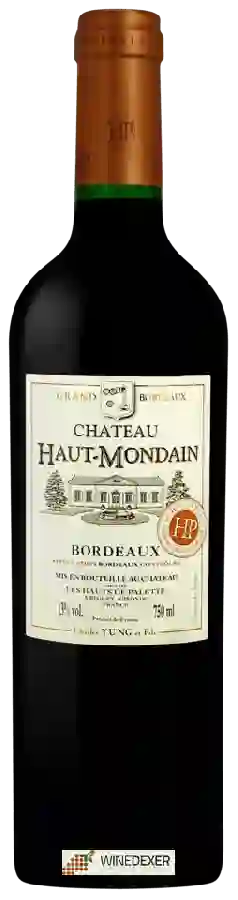 Winery Les Hauts de Palette - Château Haut-Mondain Bordeaux Rouge