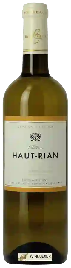 Château Haut Rian - Excellence Bordeaux Blanc Château Haut Rian - Excellence Bordeaux Blanc