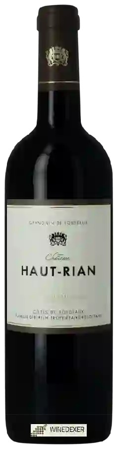 Château Haut Rian - Prestige Côtes de Bordeaux Château Haut Rian - Prestige Côtes de Bordeaux