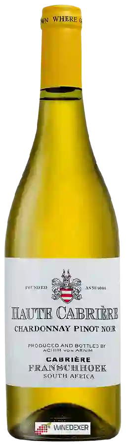 Winery Haute Cabrière - Chardonnay - Pinot Noir Winery Haute Cabrière - Chardonnay - Pinot Noir