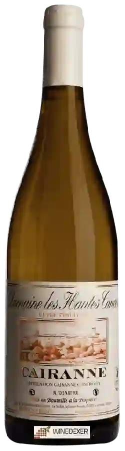 Winery Hautes Cances - Cuvée Tradition Cairanne - Côtes du Rhône Villages Blanc