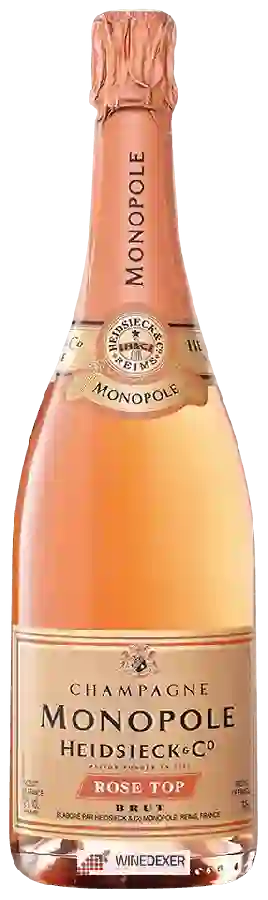 Winery Heidsieck & Co. Monopole - Rosé Top Brut Champagne Winery Heidsieck & Co. Monopole - Rosé Top Brut Champagne