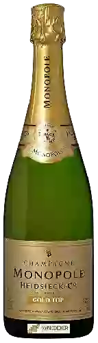 Winery Heidsieck & Co. Monopole - Gold Top Brut Champagne