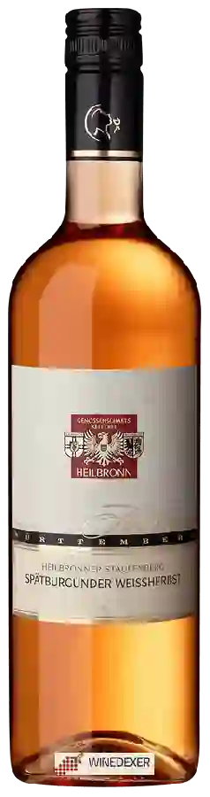 Winery Heilbronn - Heilbronner Staufenberg Spätburgunder Weissherbst Winery Heilbronn - Heilbronner Staufenberg Spätburgunder Weissherbst