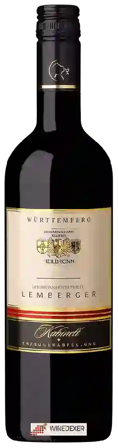 Winery Heilbronn - Heilbronner Stiftsberg Lemberger Kabinett