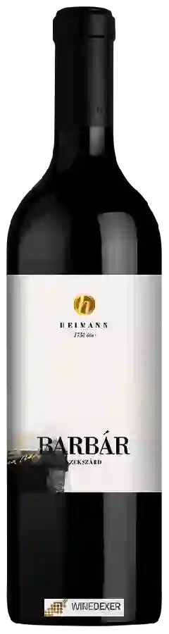 Winery Heimann - Barbár Winery Heimann - Barbár