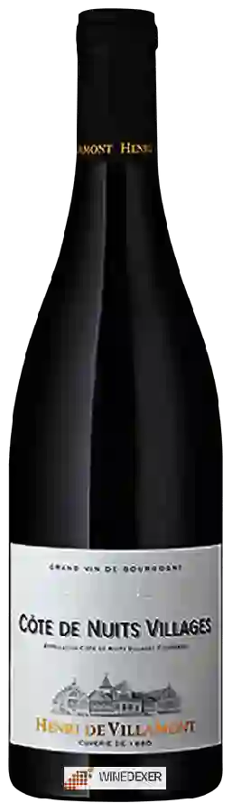 Winery Henri de Villamont - Côte de Nuits Villages