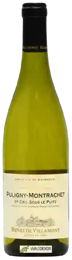Winery Henri de Villamont - Puligny-Montrachet 1er Cru 'Sous le Puits'