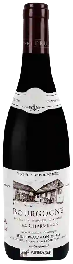 Winery Henri Prudhon & Fils - Bourgogne Les Charmeaux