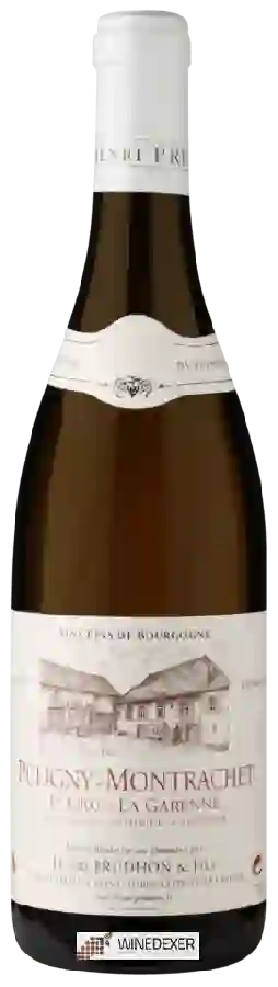 Winery Henri Prudhon & Fils - Puligny-Montrachet 1er Cru 'La Garenne' Winery Henri Prudhon & Fils - Puligny-Montrachet 1er Cru 'La Garenne'