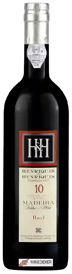 Winery Henriques & Henriques - Bual 10 Years Old Madeira Winery Henriques & Henriques - Bual 10 Years Old Madeira