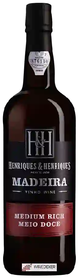 Winery Henriques & Henriques - Medium Rich Madeira Winery Henriques & Henriques - Medium Rich Madeira