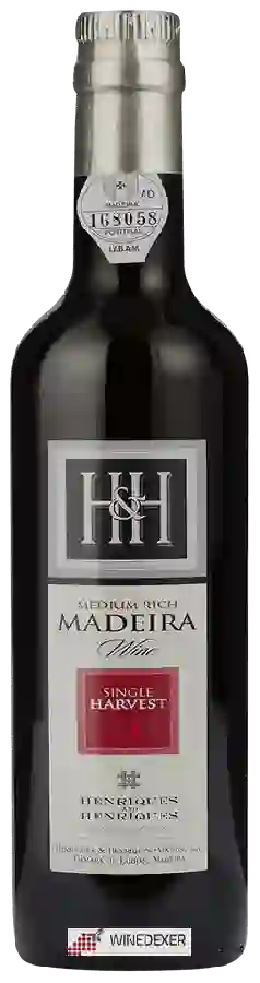Winery Henriques & Henriques - Medium Rich Single Harvest Madeira