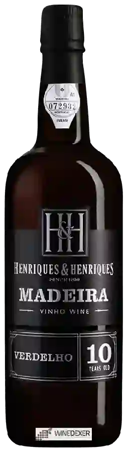 Winery Henriques & Henriques - Verdelho 10 Years Old Madeira Winery Henriques & Henriques - Verdelho 10 Years Old Madeira