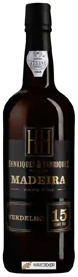 Winery Henriques & Henriques - Verdelho 15 Years Old Madeira Winery Henriques & Henriques - Verdelho 15 Years Old Madeira