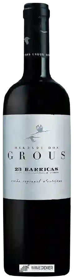 Winery Herdade dos Grous - 23 Barricas Touriga Nacional - Syrah Alentejano Winery Herdade dos Grous - 23 Barricas Touriga Nacional - Syrah Alentejano