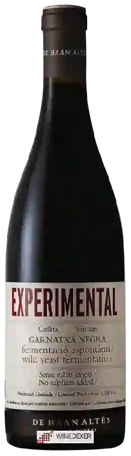Winery Herencia Altés - De Haan Altés Experimental Garnatxa Negra