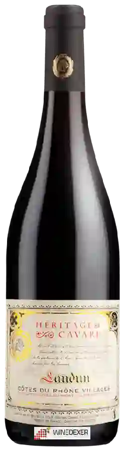 Winery Héritage Cavare - Côtes-du-Rhône-Villages 'Laudun' Winery Héritage Cavare - Côtes-du-Rhône-Villages 'Laudun'