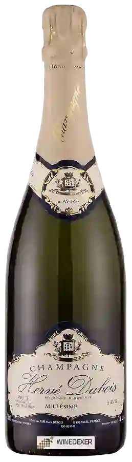 Winery Hervé Dubois - Millesiemé Blanc de Blancs Brut Champagne Grand Cru 'Avize' Winery Hervé Dubois - Millesiemé Blanc de Blancs Brut Champagne Grand Cru 'Avize'
